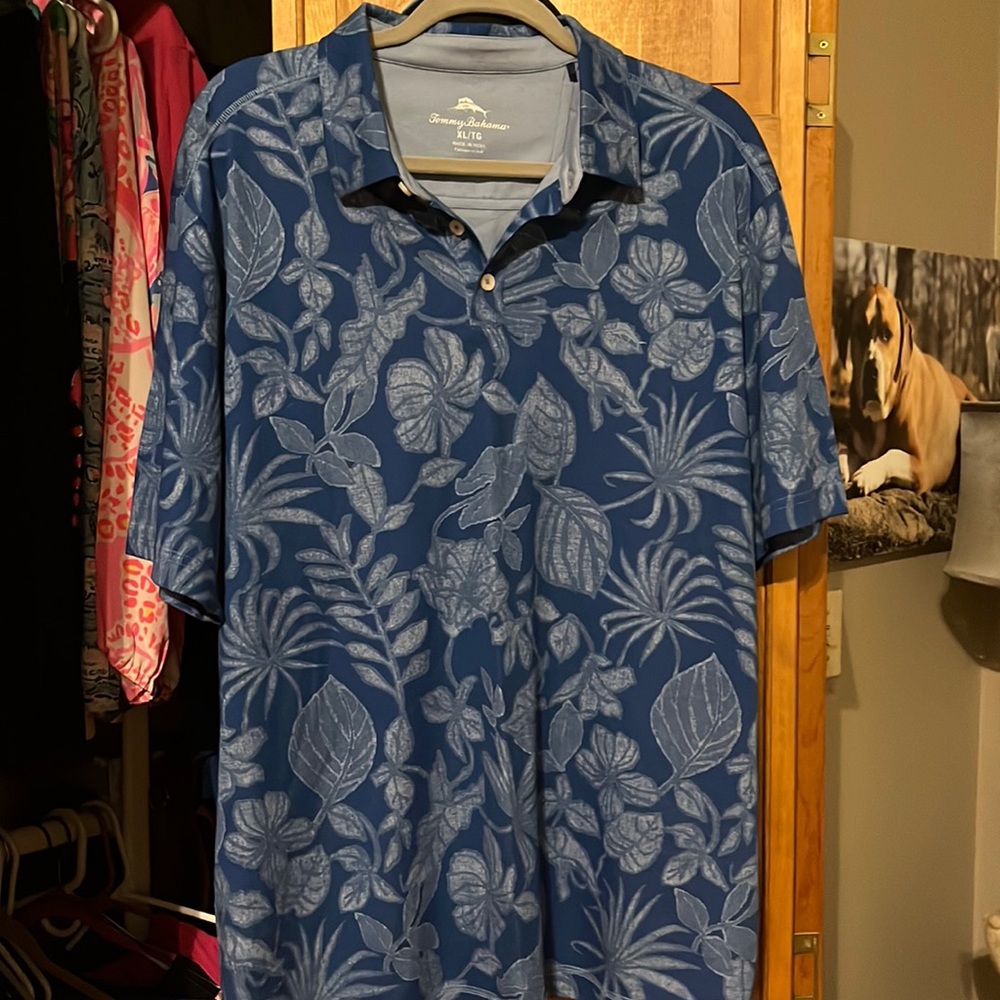NWOT Tommy bahama mens Hawaiian polo